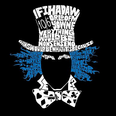 The Mad Hatter - Boy's Word Art Crewneck Sweatshirt