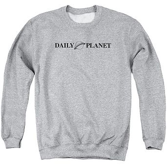 Superman Daily Planet Logo Adult Crewneck Sweatshirt