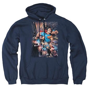 Superman Action Comics 1 Adult Pull Over Hoodie
