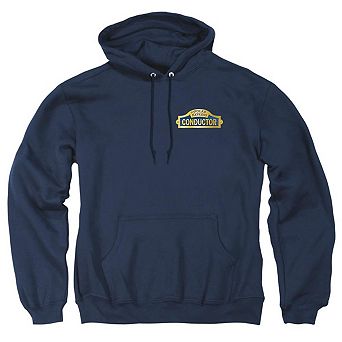 Polar Express Conductor Adult Pull Over Hoodie