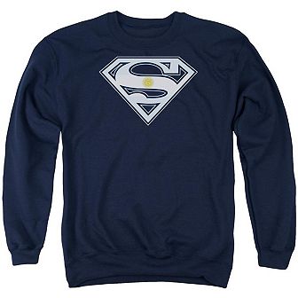 Superman Argentinian Shield Adult Crewneck Sweatshirt