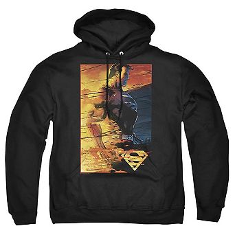 Superman Fireproof Adult Pull Over Hoodie