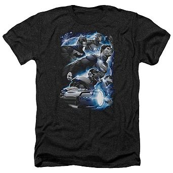 Justice League of America Atmospheric Adult Heather T-Shirt