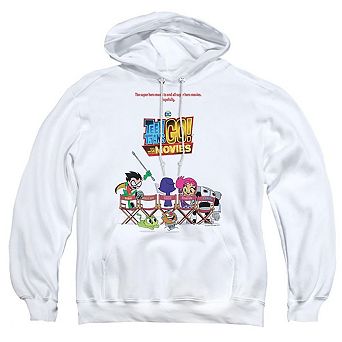 Teen Titans Go To The Movies Poster Adult Pull Over Hoodie