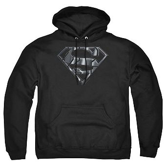 Superman Mech Shield Adult Pull Over Hoodie
