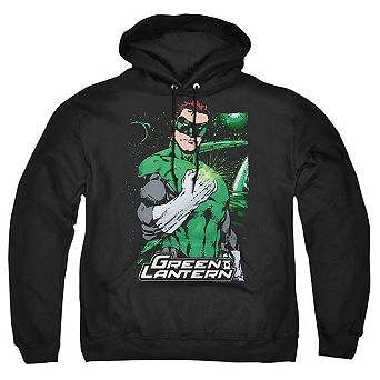 Justice League of America Fist Flare Adult Pull Over Hoodie