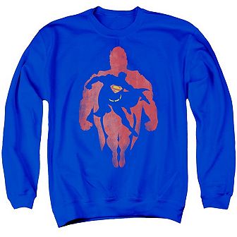 Superman Super Knockout Adult Crewneck Sweatshirt