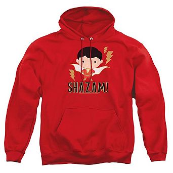 Shazam Movie Shazam Chibi Adult Pull Over Hoodie