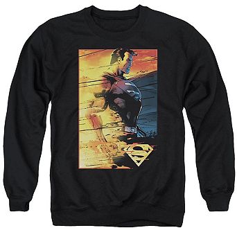 Superman Fireproof Adult Crewneck Sweatshirt