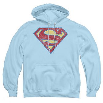 Superman Super S Adult Pull Over Hoodie