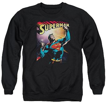 Superman Victory Adult Crewneck Sweatshirt