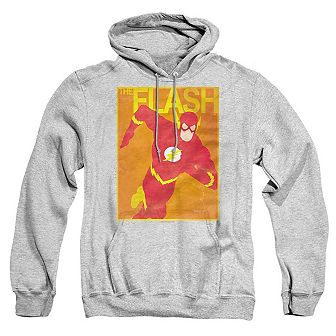 Justice League of America Simple Flash Poster Adult Pull Over Hoodie
