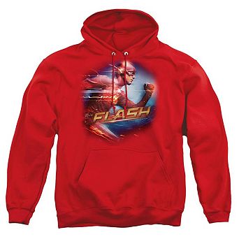 The Flash Fastest Man Adult Pull Over Hoodie