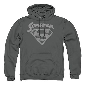 Superman Super Arch Adult Pull Over Hoodie