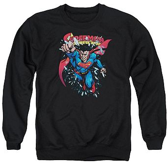 Superman Old Man Kal Adult Crewneck Sweatshirt