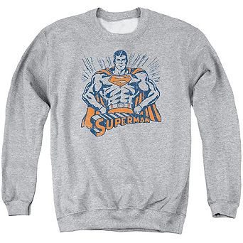 Superman Vintage Stance Adult Crewneck Sweatshirt