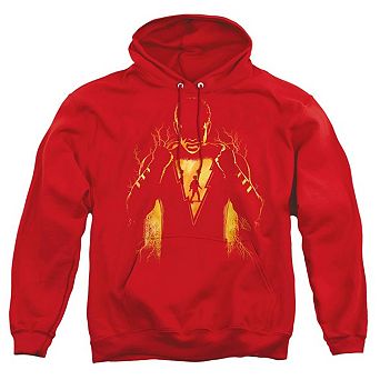 Shazam Movie Whats Inside Adult Pull Over Hoodie