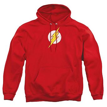 Justice League of America Rough Flash Adult Pull Over Hoodie