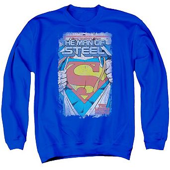 Superman Legendary Adult Crewneck Sweatshirt