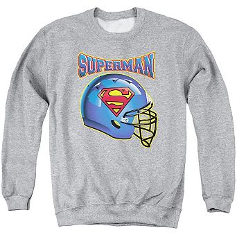 Superman Helmet Adult Crewneck Sweatshirt