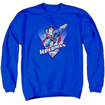 Superman Looks Like A Job For Adult Crewneck Sweatshirt