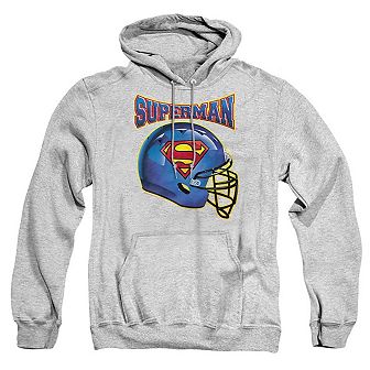 Superman Helmet Adult Pull Over Hoodie
