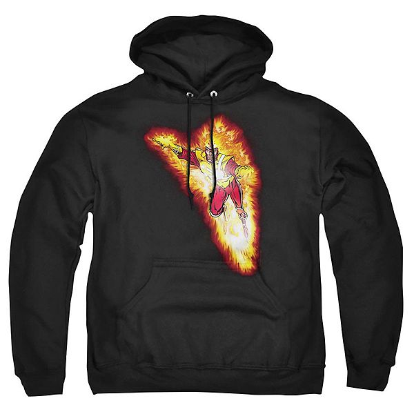 Justice League Of America Firestorm Blaze Adult Pull Over Hoodie