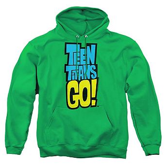 Teen Titans Go Logo Adult Pull Over Hoodie