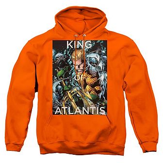 Justice League of America King Of Atlantis Adult Pull Over Hoodie