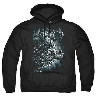 Superman Break Free Adult Pull Over Hoodie