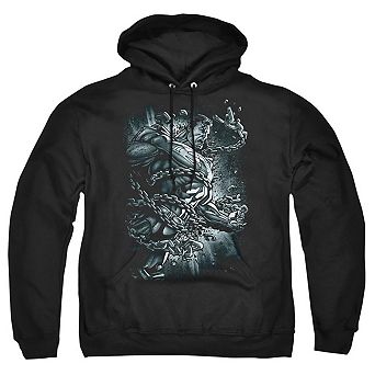 Superman Break Free Adult Pull Over Hoodie