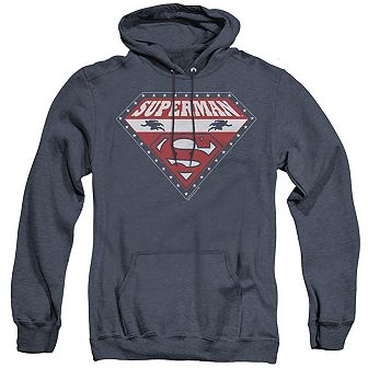 Superman Superman For President Adult Heather Hoodie