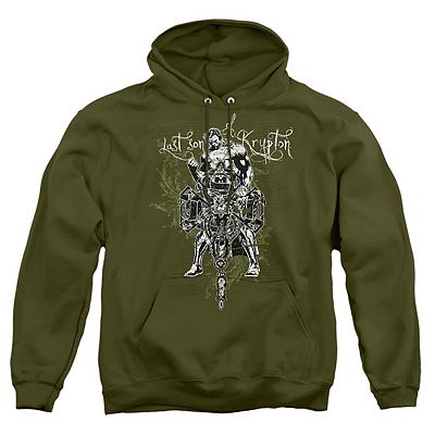 Superman Last Son Gothic Adult Pull Over Hoodie Superman Last Son Gothic Adult Pull Over Hoodie