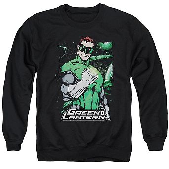 Justice League Of America Fist Flare Adult Crewneck Sweatshirt