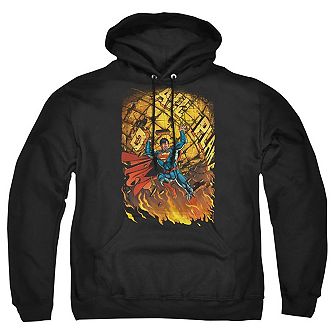 Superman Superman 1 Adult Pull Over Hoodie