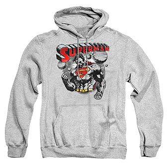Superman Super Ko Adult Pull Over Hoodie
