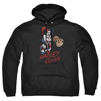 Justice League of America Harley Hammer Adult Pull Over Hoodie