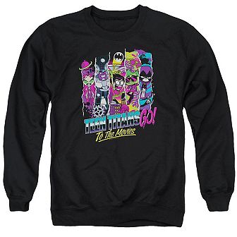 Teen Titans Go To The Movies To The Movies Adult Crewneck Sweatshirt