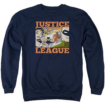 Justice League Of America New Dawn Group Adult Crewneck Sweatshirt
