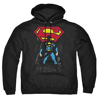 Superman Dark Alley Adult Pull Over Hoodie