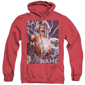 Justice League of America Say My Name Adult Heather Hoodie