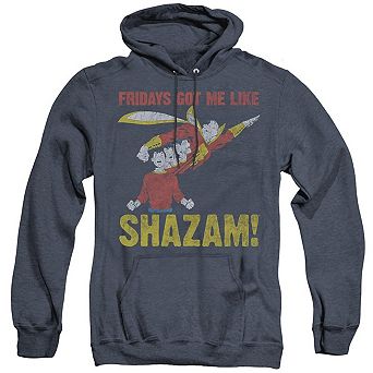 Justice League of America Fridays Got Me Like Adult Heather Hoodie