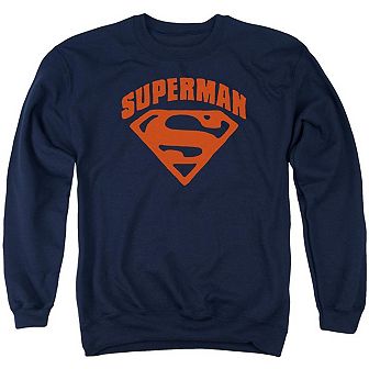 Superman Super Shield Adult Crewneck Sweatshirt