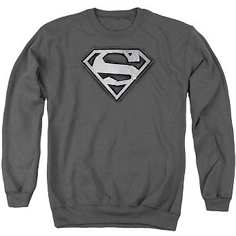 Superman Duct Tape Shield Adult Crewneck Sweatshirt