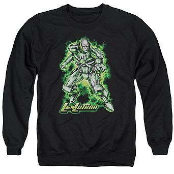 Superman Kryptonite Powered Adult Crewneck Sweatshirt
