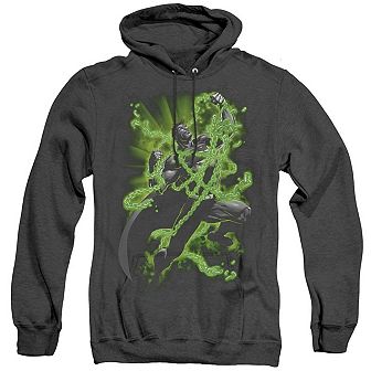 Superman Kryptonite Chains Adult Heather Hoodie