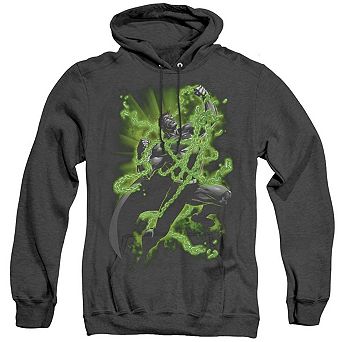 Superman Kryptonite Chains Adult Heather Hoodie