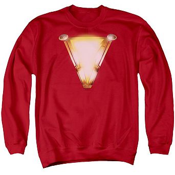 Shazam Movie Bolt Adult Crewneck Sweatshirt