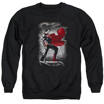 Superman Metropolis Guardian Adult Crewneck Sweatshirt