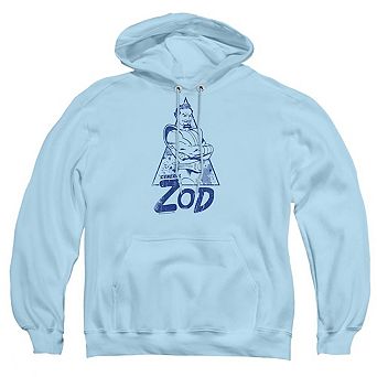Superman Vintage Zod Adult Pull Over Hoodie